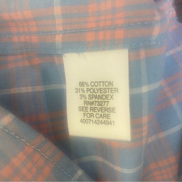 Sonoma Plaid Button Down Shirt Sz L - Picture 9 of 9
